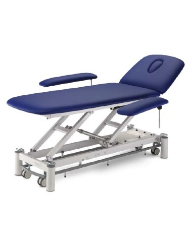 Table de massage 2 plans Degas RPG avc repose-bras pivotant | Kiné Stock 2