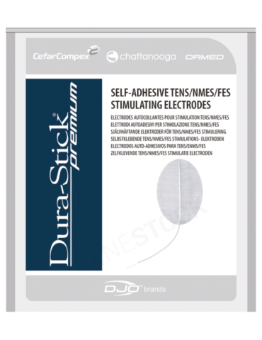 Électrodes Dura-stick Premium ovale 40 x 60 mm | Kiné Stock