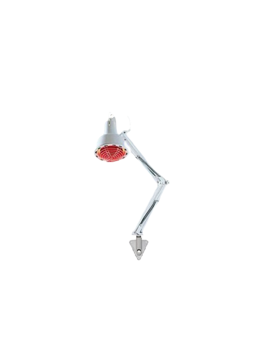 Lampe Infra-rouge 250 Pro sur Platine Murale | Kiné Stock
