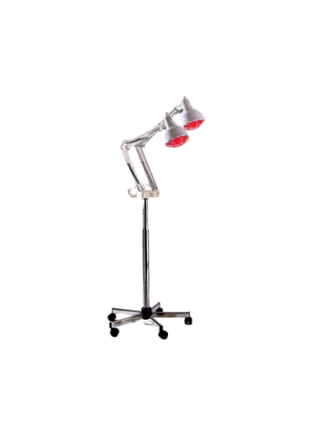 Lampe Infra-rouge Bi-2x250 sur Pied roulant | Kiné Stock 2