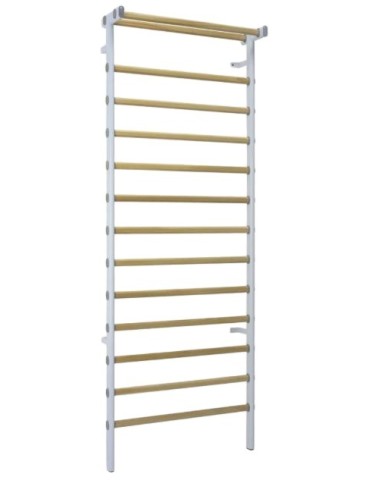 Espalier cadre acier 14 barreaux hêtre