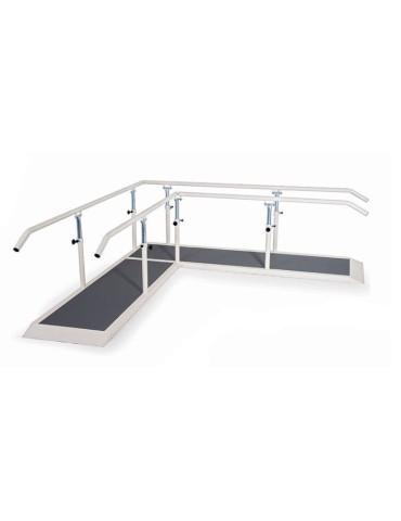 Barres parallèles en angle | Kiné Stock 2