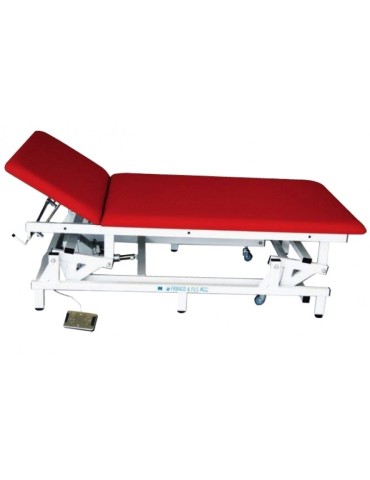Table Bobath électrique 2 plans à dossier 2  X 1 m | Kiné Stock 2
