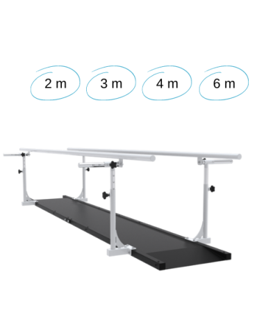 Rampe de marche  avec plancher en acier | Kiné Stock 2