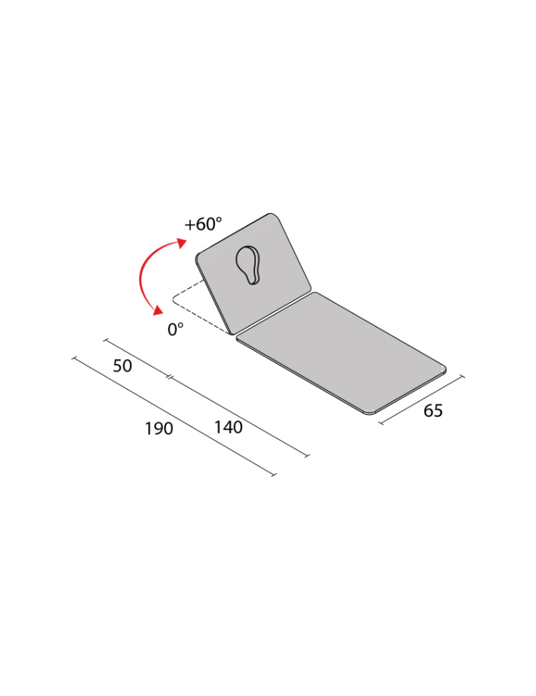 Table Fisiotech Gea  (190 x 65 cm) | Kiné Stock