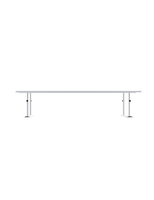 Barres parallèles pliable en acier | Kiné Stock