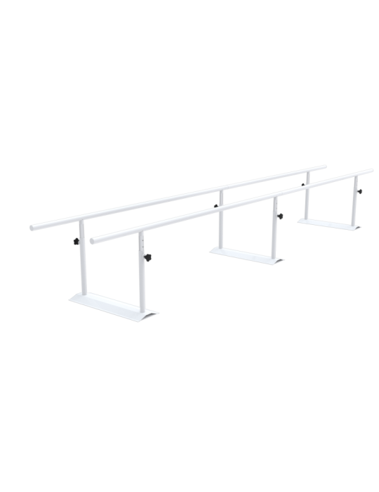 Barres parallèles pliable en acier | Kiné Stock