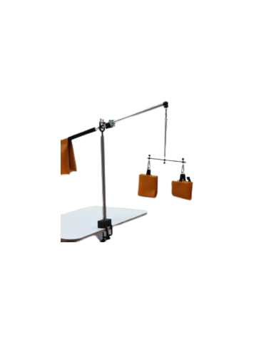Potence de suspension mono bras avec contre-poids | Kiné Stock