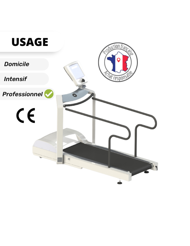 Physio 210 - tapis de marche | Kiné Stock