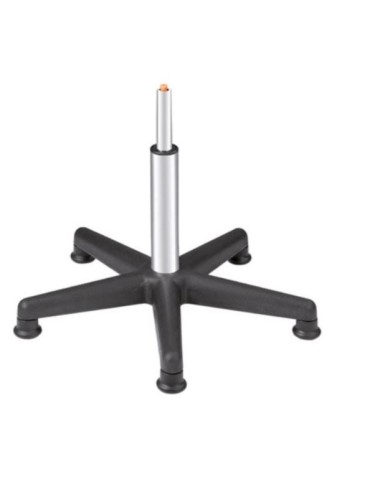 Tabouret assise tendue noir 38 cm | Kiné Stock 2