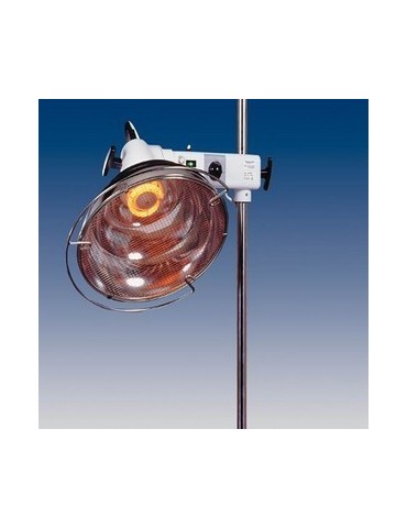 Lampe Infrarouge Thermo Quartz À Bras Coulissant 400 w- Interrupteur. | Kiné Stock 2