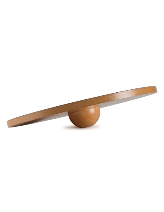 Assiette d'équilibre en bois 40cm | Kiné Stock