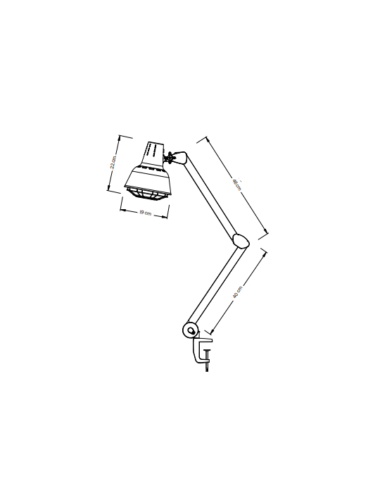 Lampe infrarouge MYSO | Kiné Stock