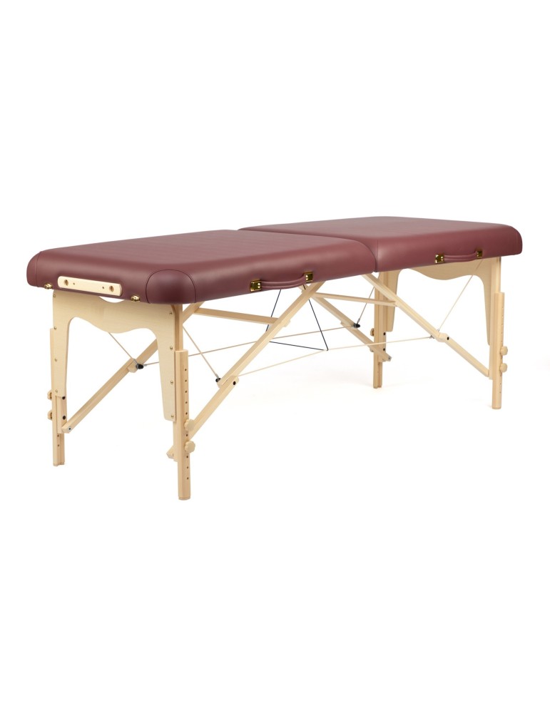 Table de massage pliante en bois (210 x 71 cm) | Kiné Stock