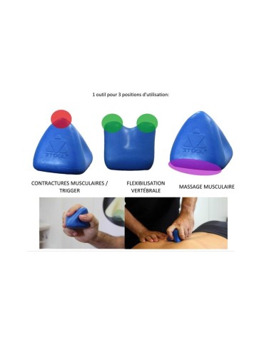 3 TOOL - Outil de massage| Kiné Stock 2